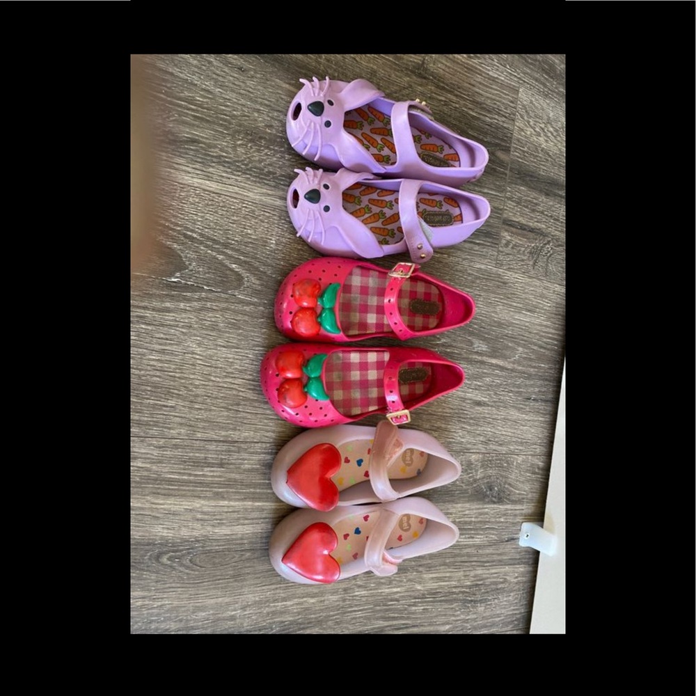 Mini Melissa toddler shoes